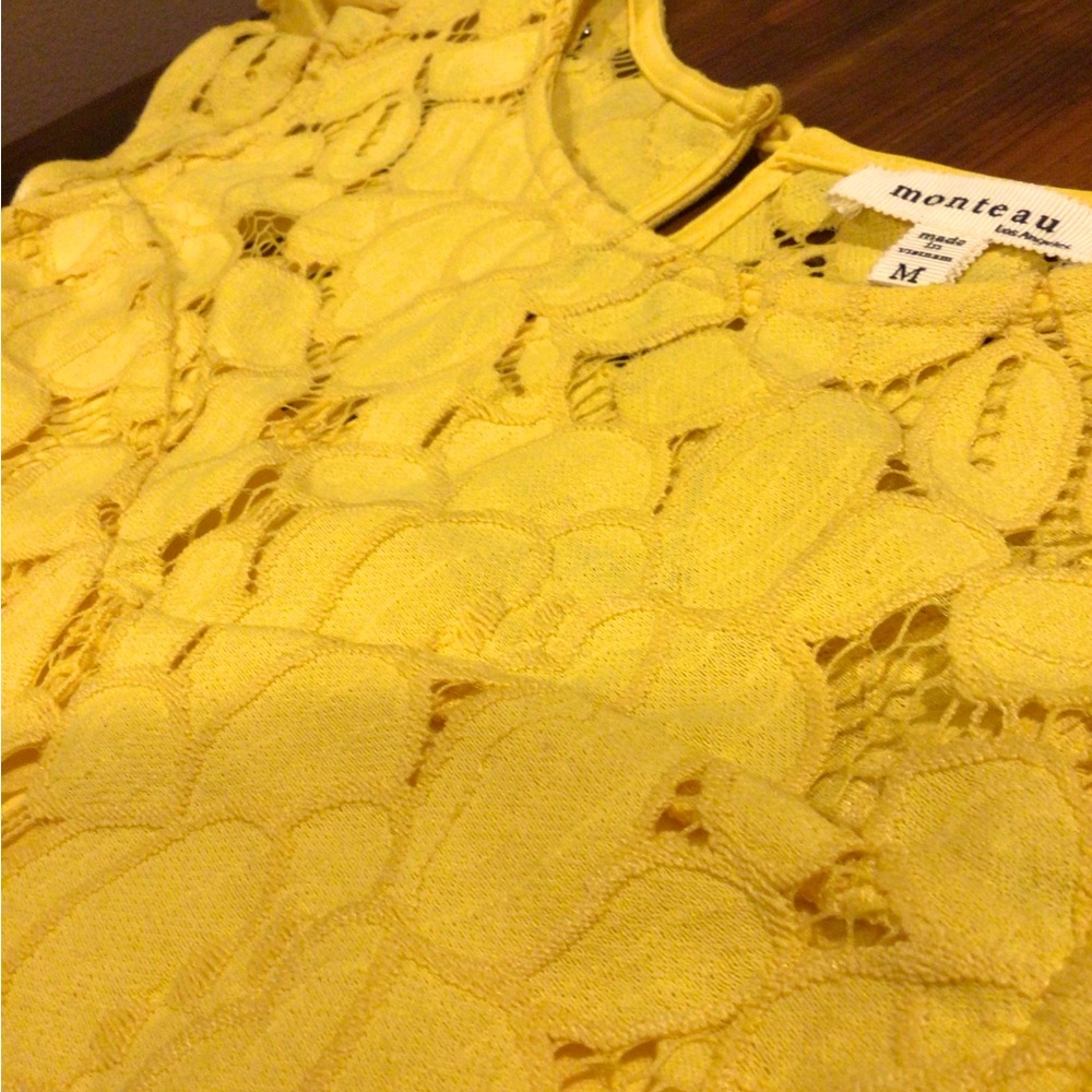 Monteau Yellow Blouse